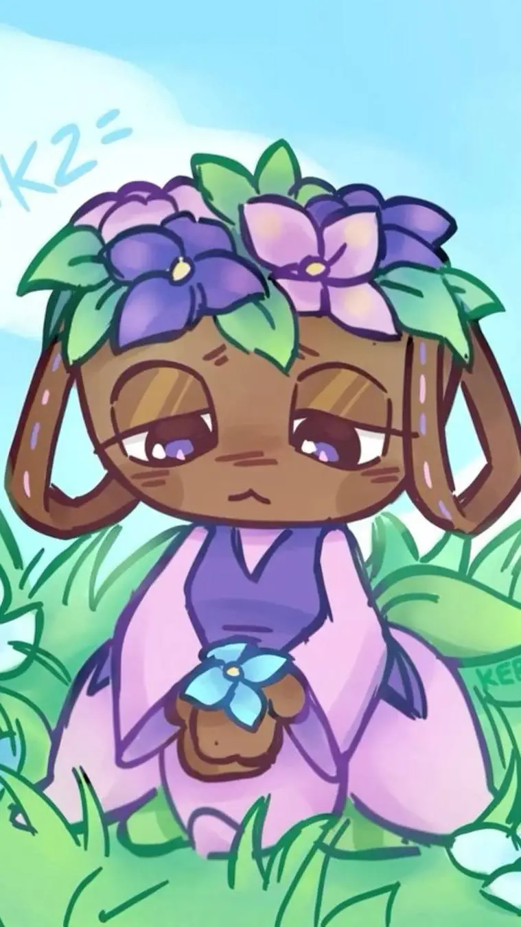 ai character: 🌸🧺[Bassie]🧺🌸 background