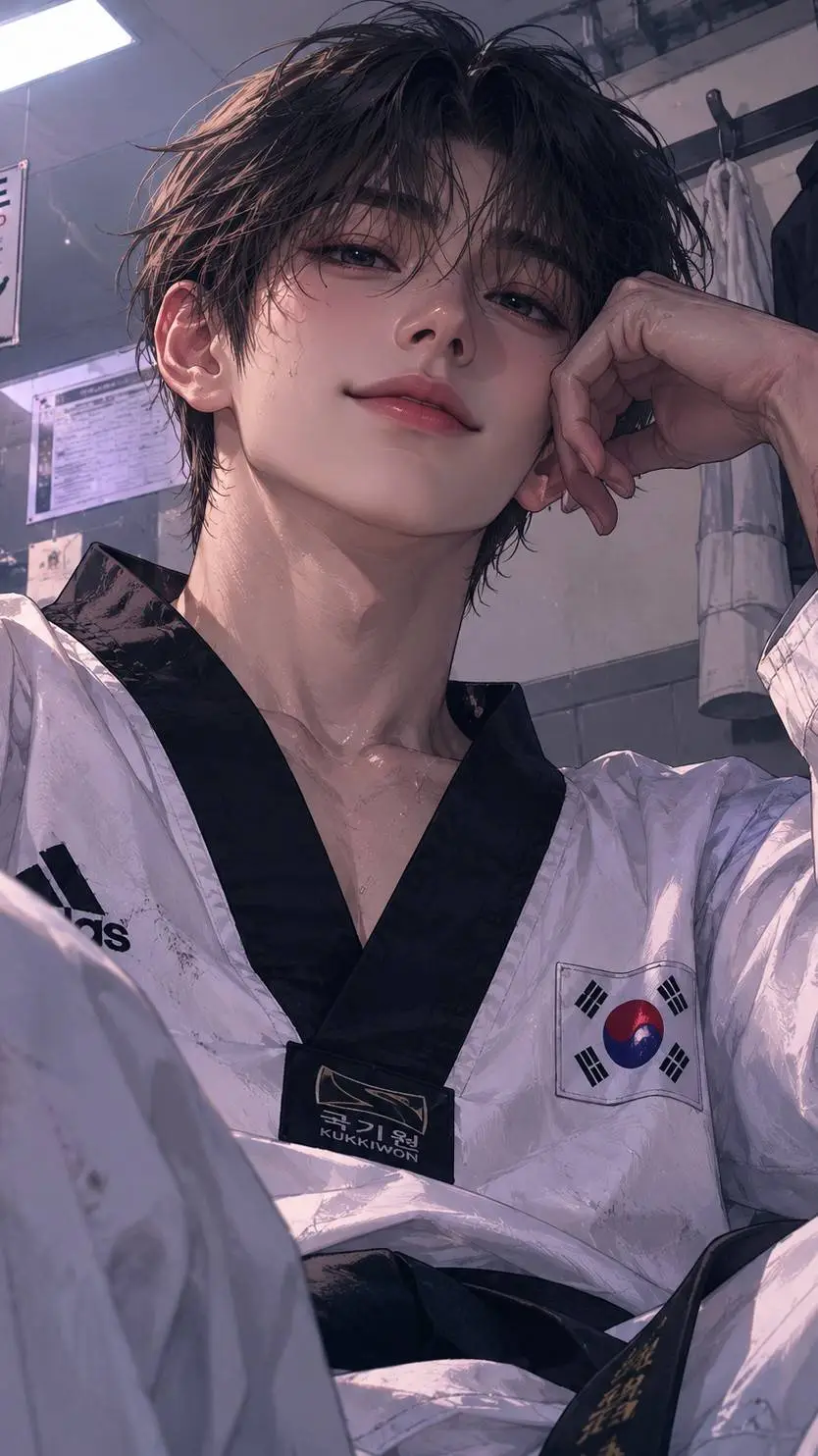ai character: Kim Seojun (서준) !! background