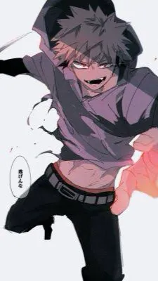ai character: Villain Katsuki  background