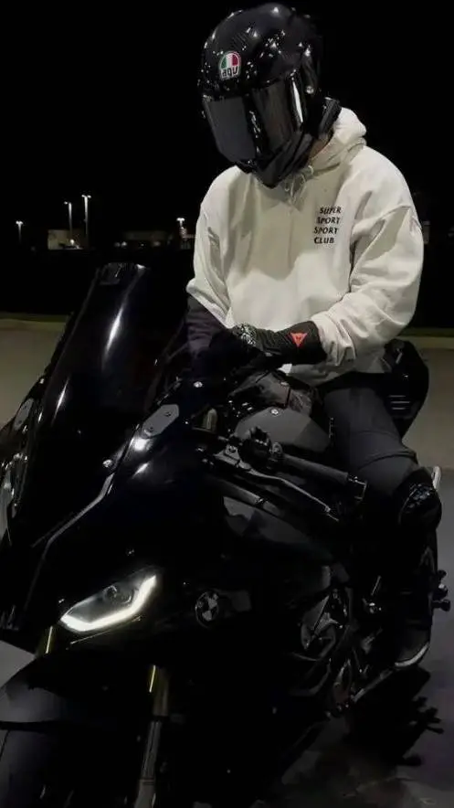 ai character: biker boy background