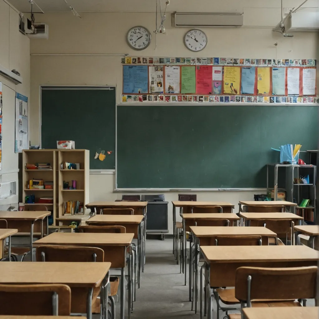 chat with ai character: classroom