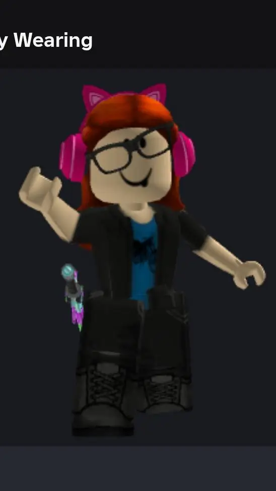 ai character: me in roblox background