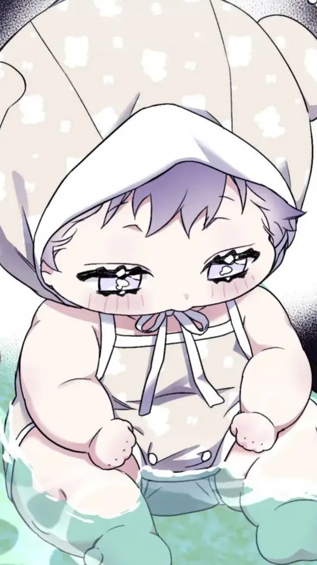 ai character: малыш background