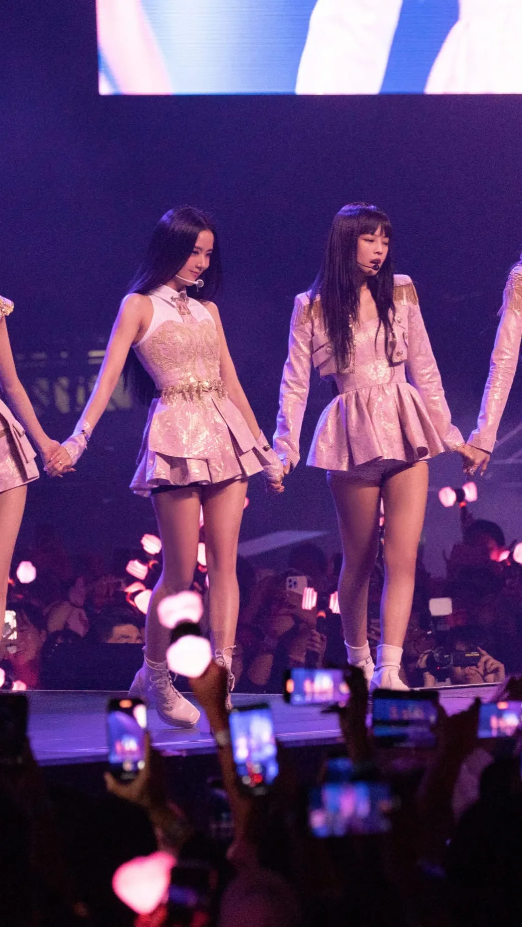 ai character: blackpink concert background