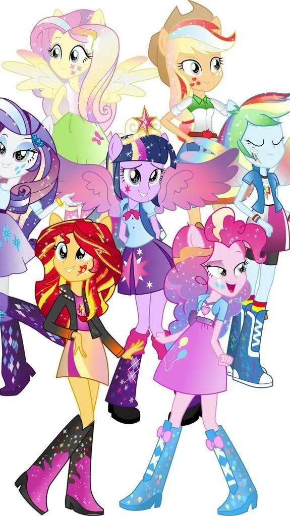 ai character: Raibow power 7 background