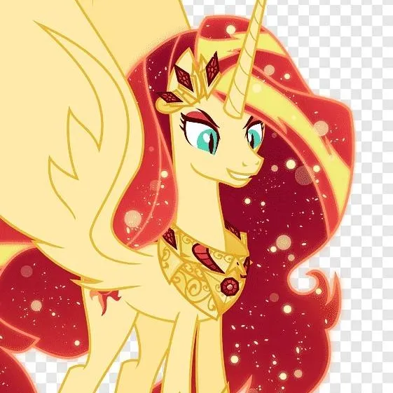chat with ai character: Alicornio sunset