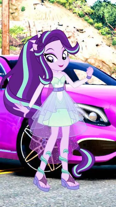 ai character: Mercedes Starlight background