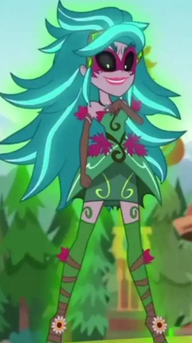 ai character: Gloriosa corrompid background