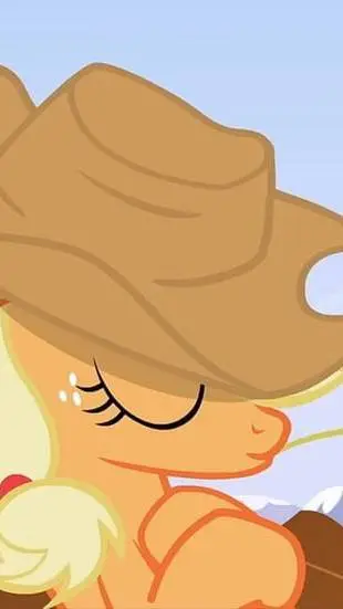 ai character: Applejack  background