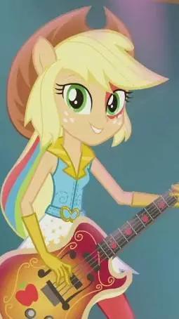 ai character: Applejack  background