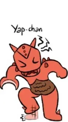 ai character: Yap-chan background
