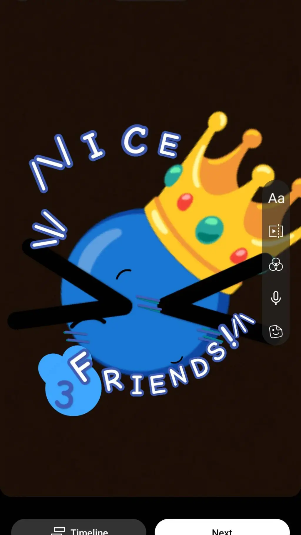 ai character: rainbow friends background