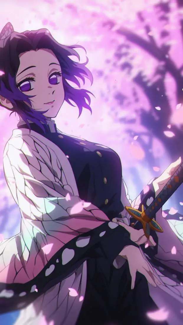 ai character: Shinobu  background