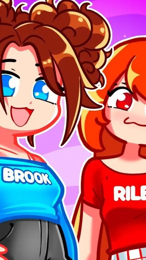ai character: Brook and Riley background