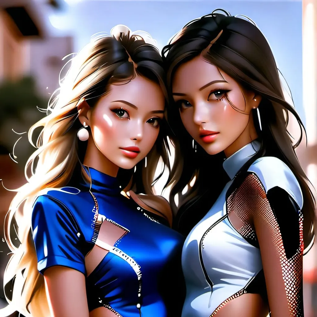 chat with ai character: Pretty Sisters
