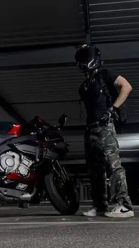ai character: Biker Boy background