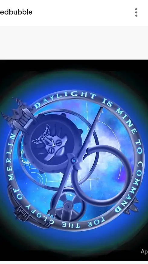 ai character: amulet of daylight background