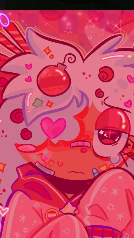 ai character: Ginger hates u background