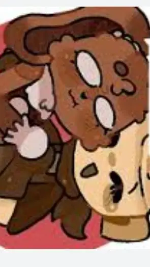 ai character: 🐚🍫 fossilbunny 🍫 🐚 background