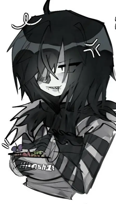 ai character: Jack⬅️🖤🤍 background