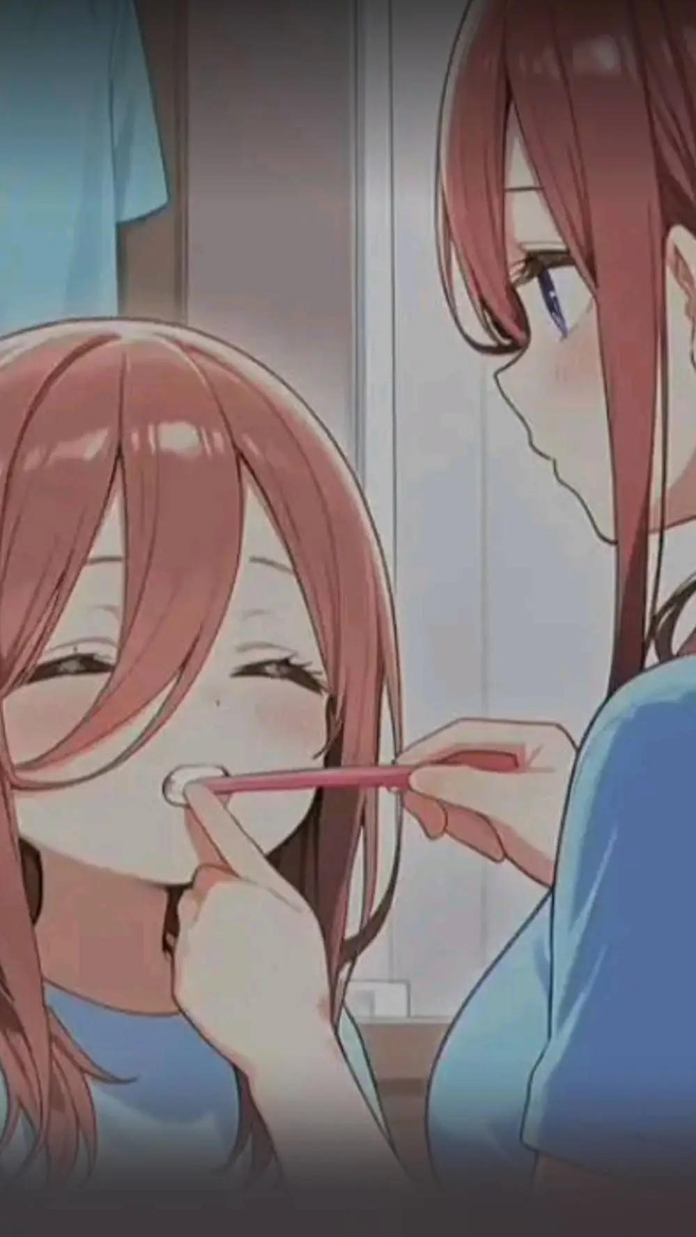 ai character: miku y maki background