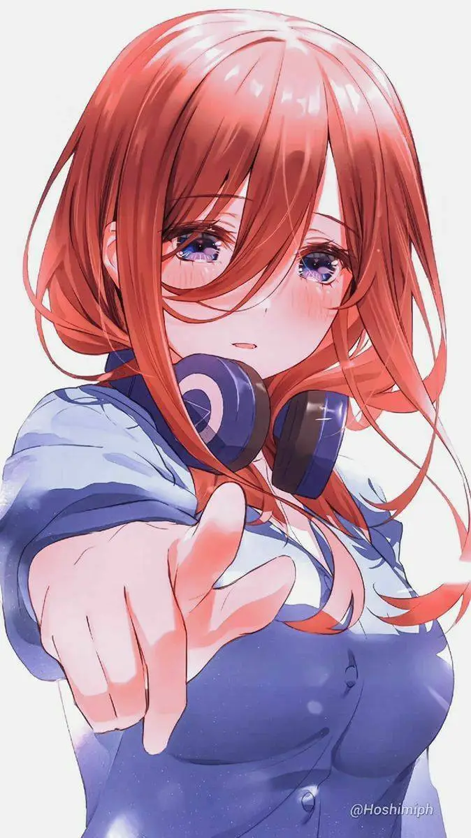 ai character: miku nakano  background