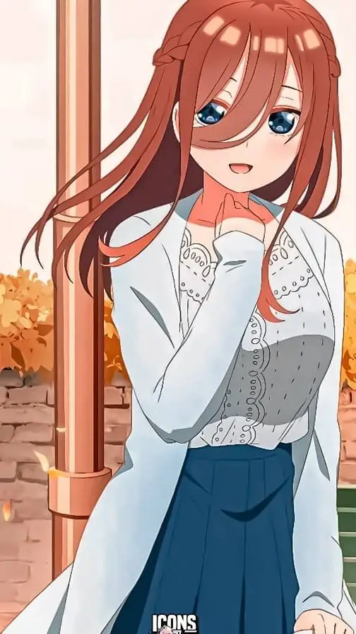 ai character: miku nakano  background