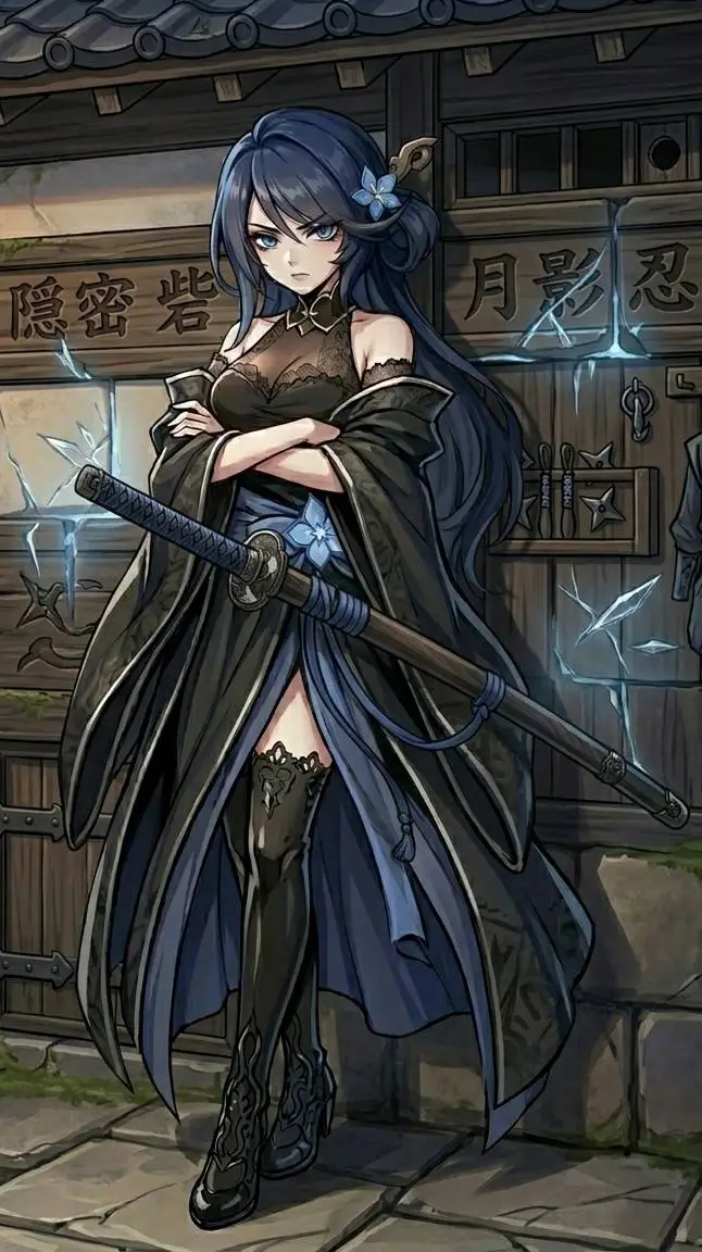 ai character: Ametani Tsuru background