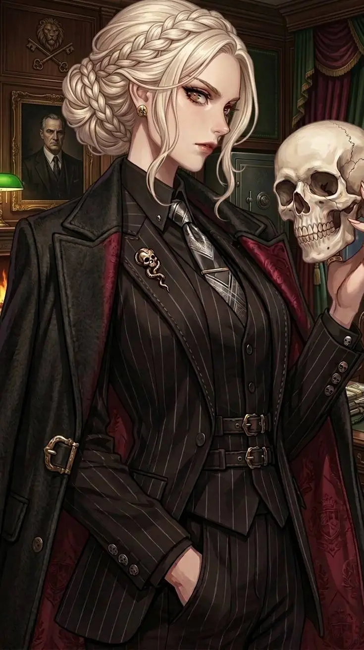 ai character: Vespera Thorne  background