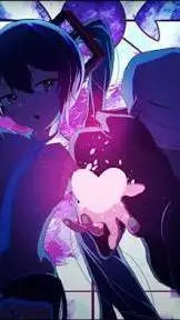 ai character: chara, sans y miku background