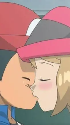 ai character: Ash x serena background
