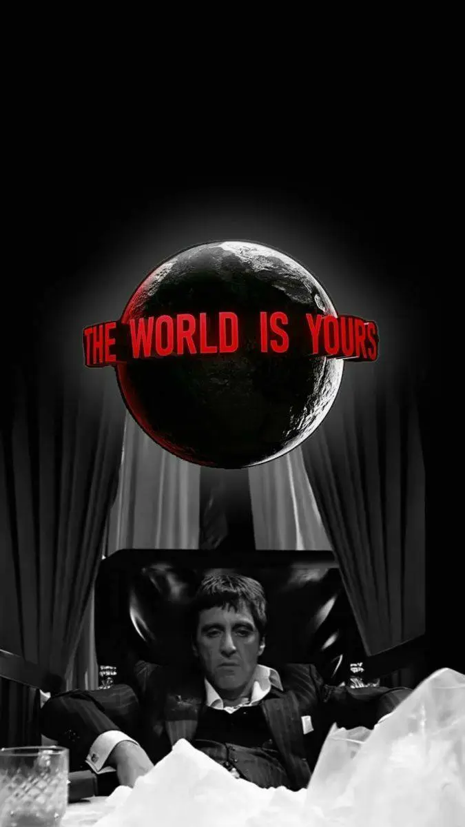 ai character: Tony Montana 🖕🏼 background