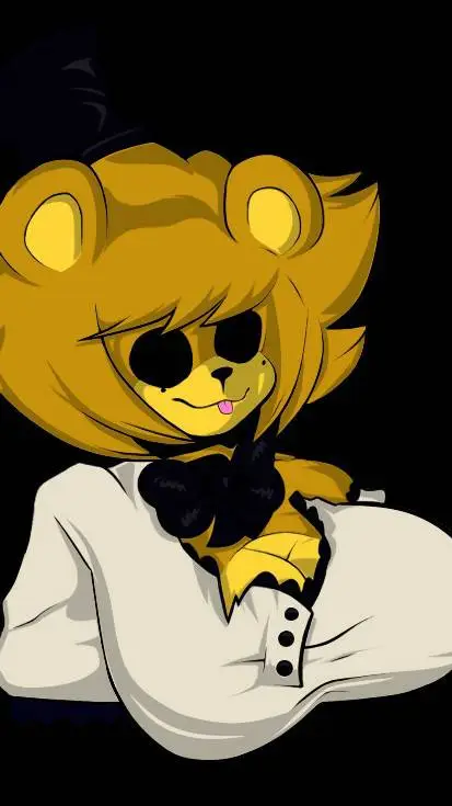 ai character: golden fredina🧡💛 background