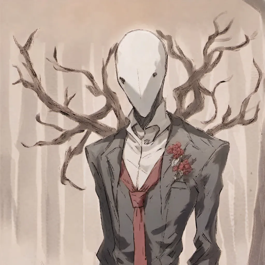 chat with ai character: Slenderman