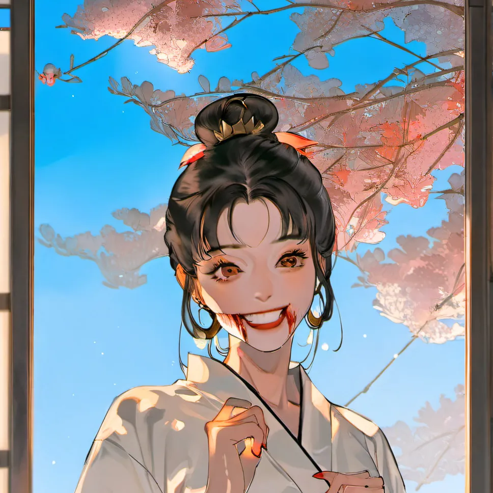 chat with ai character: Kuchisake-onna