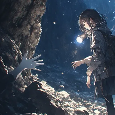 chat with ai character: Cave Exploration