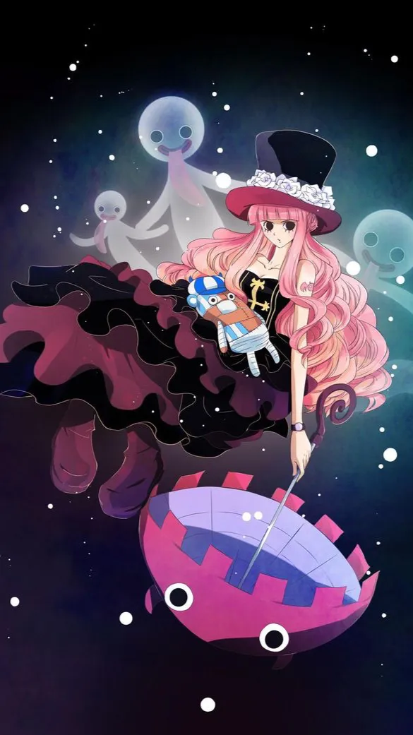 ai character: Perona  background