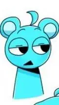 ai character: baby sky background