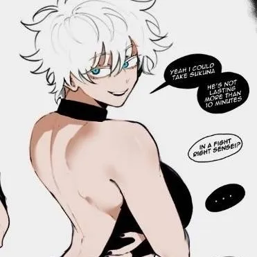 chat with ai character: gojo female 
