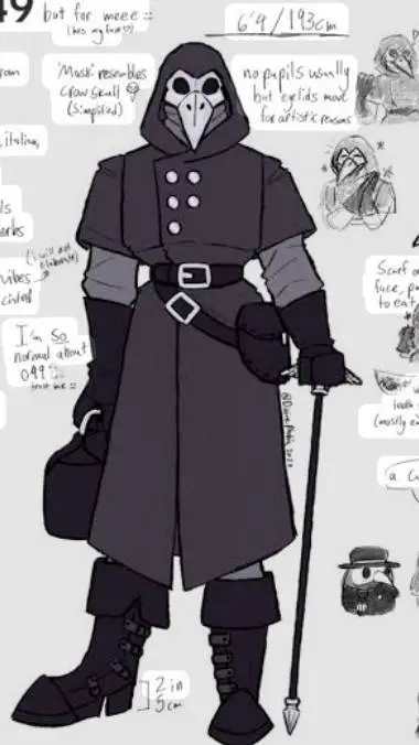 ai character: doctor plaga background