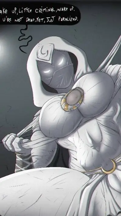 ai character: moon knight background