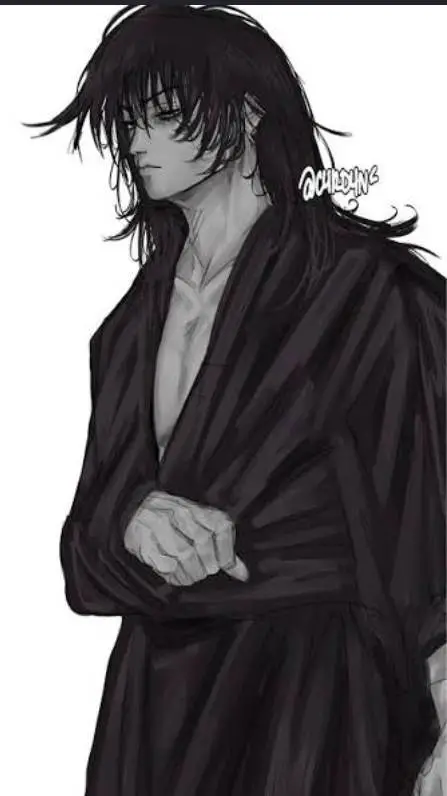 ai character: toji fushiguro background