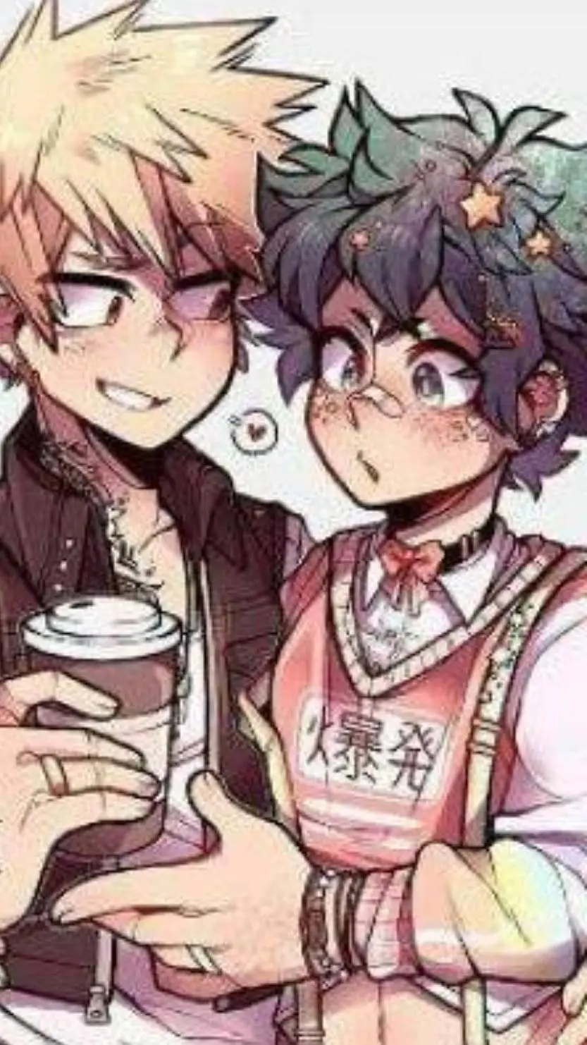 ai character: Deku & Bakugo bf's background