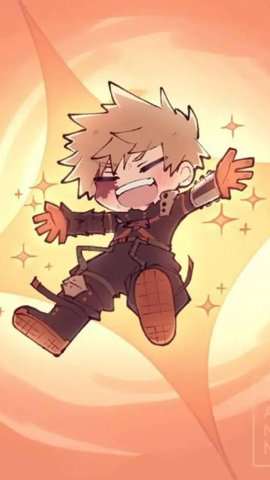 ai character: Katsuki Bakugo background