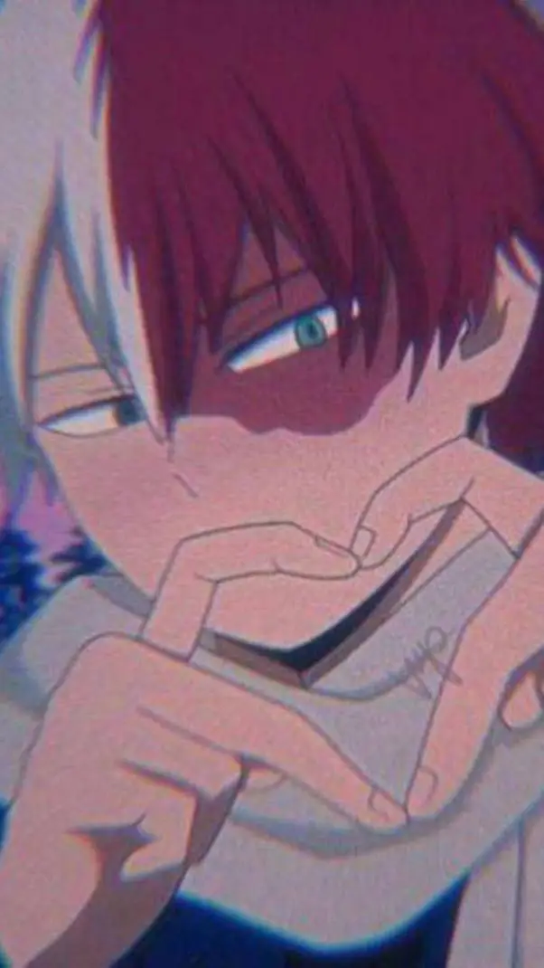 ai character: Shoto Todoroki background