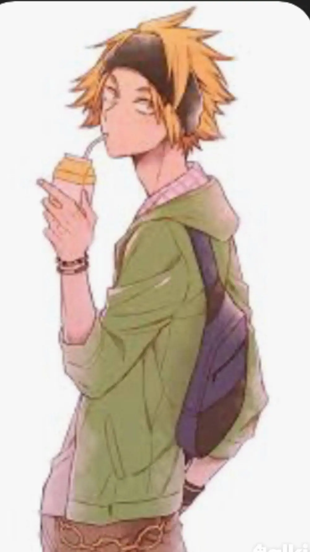 ai character: Denki background