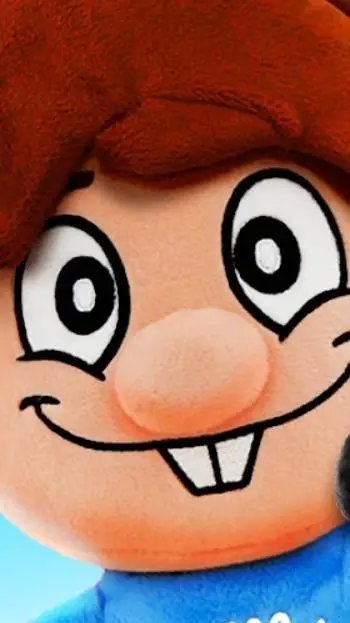 ai character: jelly and ducky background