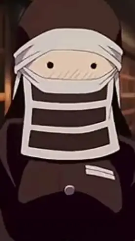 ai character: she blush tanjiro background