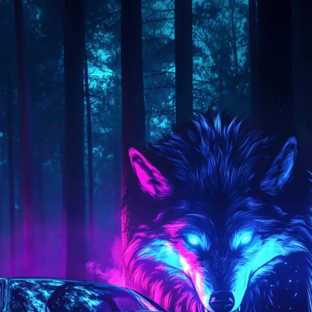 chat with ai character: Creepy Wolf Demon