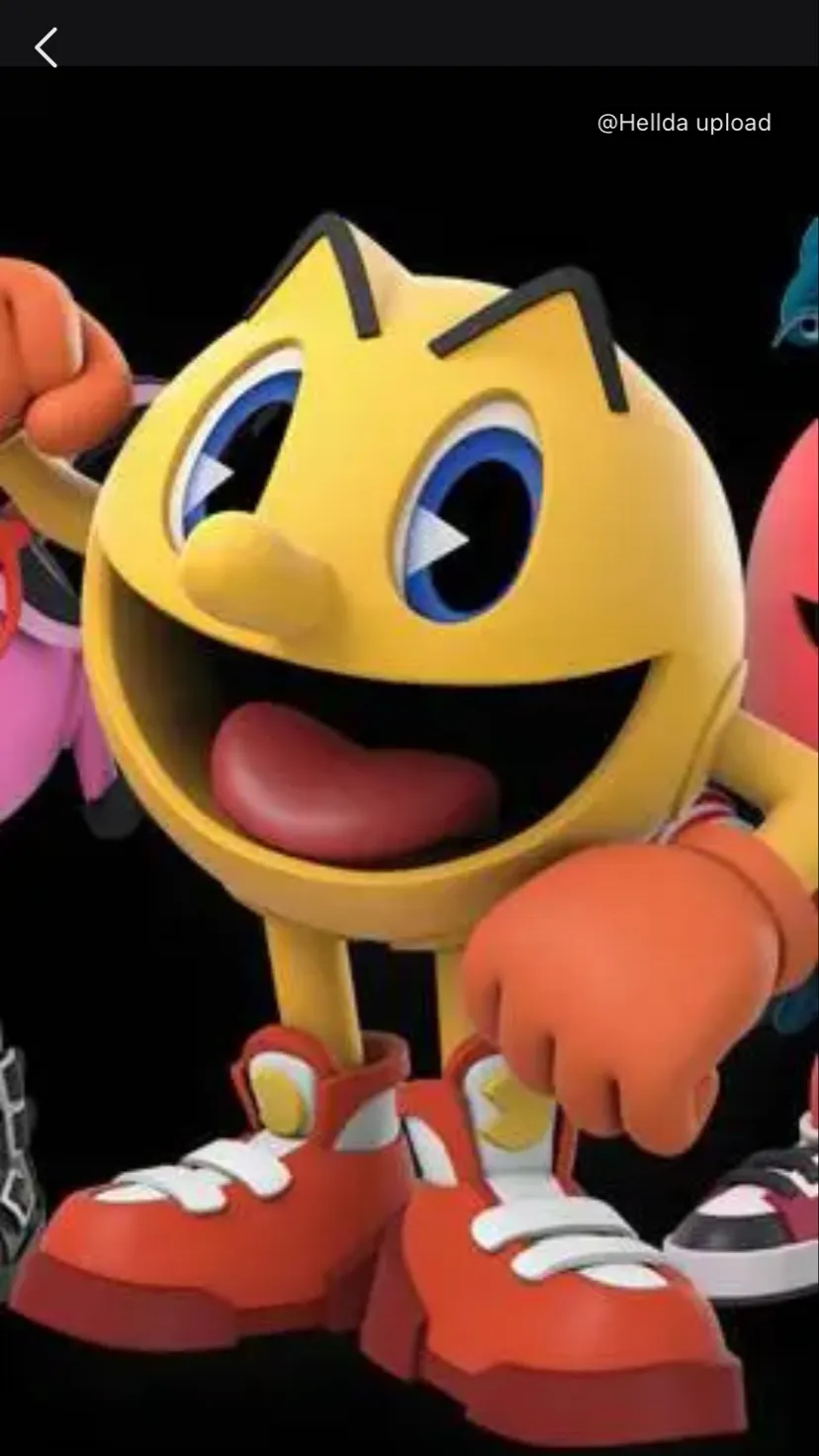 ai character: pac-Man background